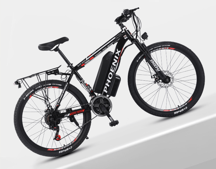 凤凰FH电动自行车测评 机械双碟刹、27级变速与450公里续航的全能之选