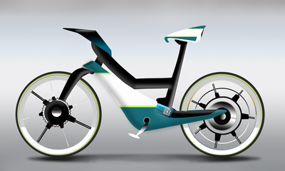 炫酷电动自行单车 现代都市文化的新时尚